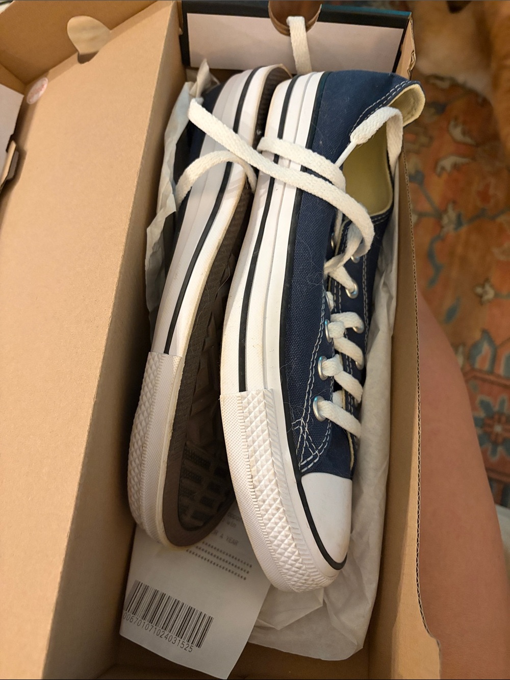 Classic Low-Top Converse - Navy - Picture 5 of 7